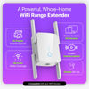 Picture of WLM Fastest WiFi Extender Signal Booster for Home - Up to 9000 sq. ft Coverage, Easy Set Up WiFi Repeater Wireless Signal Booster with Ethernet Port, Long Range, Ultra-Stable Router Internet Booster