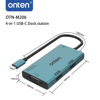 Picture of ONTEN USB-C to Dual HDMI and VGA Adapter