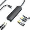 Picture of VENTION USB 3.0 Hub 3-Port USB Sound Card 2 in 1 External Stereo Audio Adapter 3.5mm with Headphone and Microphone High Speed for Laptop Computer Mac OS Windows Linux