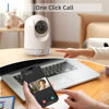 Picture of Indoor Security Camera, 5G&2.4G WiFi Cameras for Home Security, Pet/Baby Camera with Phone App, One-Click Call, Motion Tracking, Patrol, Pan/Tilt, 2-Way Talk, Works with Alexa and Google Assistant