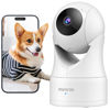 Picture of owltron Indoor Security Camera 2K, 360° Cameras for Home Security with Motion Detection, 2.4G WiFi Camera for Baby/Nanny/Pet Camera with Night Vision, Siren Alarm & 2-Way Audio, Work with Alexa