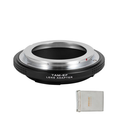 Picture of PHOLSY Lens Mount Adapter Manual Focus Compatible with Tamron ADAPTALL-2 Mount Lens to Canon EOS EF-Mount Camera Body, Tamron to EOS, ADAPTALL-2 to EF