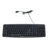 Picture of Verbatim Slimline Wired Keyboard USB Plug-and-Play Numeric Keypad Adjustable Tilt Legs Corded Full-Size Computer Keyboard Compatible with PC, Laptop - Frustration Free Packaging Black 99201