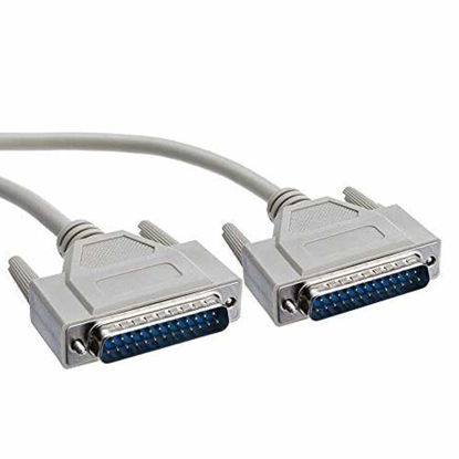 Picture of Yohii 14.7 Ft/ 4.5M DB25 Male to Male Parallel Printer Extension Cable Serial RS232 Cable- (G7.23)