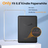 Picture of 4 in 1 Clear Case with 2 Screen Protector and 50 Sticker for Kindle Paperwhite 11th Gen 2021 & Signature Edition (6.8"),【All-Around Protection】【Light Weight】【Anti-Scratch】Kindle Paperwhite Case, Clear