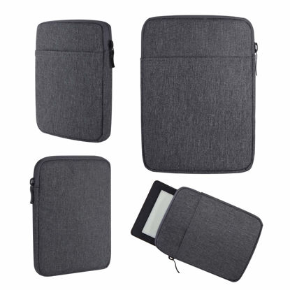 Picture of E-Reader Sleeve Case Bag for 6 inch eBook Reader Tablet Protective Cover Pouch (Dark Gray)