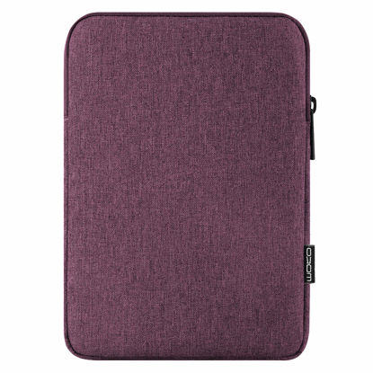 Picture of MoKo 7-8 Inch Tablet Sleeve Bag, Polyester Pouch Cover Case Fits iPad Mini (6th Gen) 8.3" 2021, iPad Mini 5/4/3/2/1, Samsung Galaxy Tab S2 8.0, Tab A 8.0, ZenPad Z8s 7.9, Purple