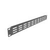 Picture of QiaoYoubang 5 Pack of 1U Vented Blank Panel - Steel Blank Rack Mount Panel Spacer for 19in Server Rack Cabinet or Enclosure, Black (1U)