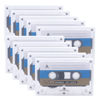 Picture of 10Pcs Blank Cassette Tape 60 Mins Blank Tape Magnetic Audio Tape Recording Player for Speech Music Recording Standard Cassette