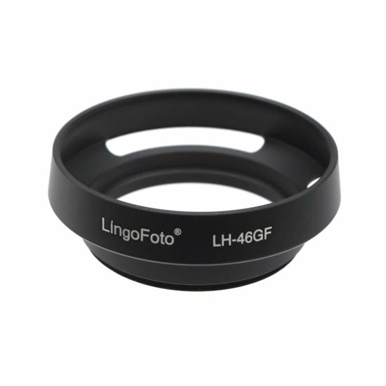 Picture of LingoFoto LH-46GF Lens Hood for Panasonic Lumix 14mm f/2.5 20mm f/1.7 G-Series Lens