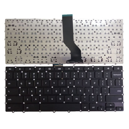 Picture of Siakoocty Laptop Replacement US Layout Keyboard for Acer ChromeBook C910 C910-54M1 C910-C37P 15 C910/R11 C738T C731T CB3-431 CB3-531 CB3-532 CB5-571 NSK-G3SQ