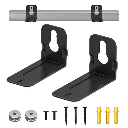 Picture of Wall Mount Bracket for Samsung Soundbar Mount HW-S801B HW-S800B HW-B550 HW-Q990B HW-B450 HW-Q800B HW-Q600A HW-A650 HW-A550 HW-A450 HW-Q900A HW-Q950A HW-S60A HW-S61A HW-Q700A HW-Q800A HW-Q950T HW-Q900T