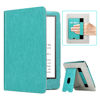 Picture of RSAquar Case for 6.8" Kindle Paperwhite (11th Generation-2021) and Kindle Paperwhite Signature Edition, Slim PU Leather Cover with Auto Sleep Wake, Hand Strap, Card Slot and Foldable Stand, Sky Blue