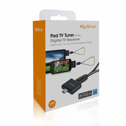 Picture of MyGica USB TV Tuner PT682C for Watching ATSC Digital TV Anywhere You go with Type-C Connector on Android Mobile or Pad (USB Type-C)