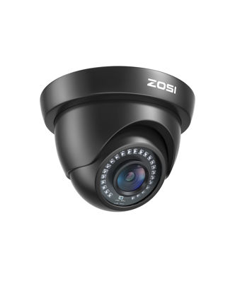 Picture of ZOSI 1080P HD Security Camera Indoor Outdoor,1920TVL 2.0MP 4-in-1 HD TVI/CVI/AHD/CVBS CCTV Camera,Weatherproof,80ft IR Night Vision,for 960H,720P,1080P,5MP,4K Analog Home Surveillance DVR System