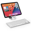 Picture of OMOTON Bluetooth Keyboard for iPad 10th Generation, iPad 10.2 (9th/8th/7th), iPad Pro 13/12.9/11 inch, iPad Air 13/11 inch, iPad Air 5th/4th Gen, iPad Mini and More Bluetooth Enabled Devices, White