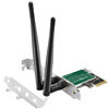 Picture of LinksTek Wireless-AC 1200Mbps (2.4GHz 300Mbps and 5GHz 867Mbps) PCIE WiFi Adapter, PCIE WiFi Card, Intel Wireless-AC 7265 Network Adapter for Windows 11,10, 8.x, 7 (32/64bit) Desktop PCs (PCIE-AC7265)