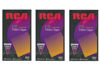 Picture of RCA T120 Hi-Fi Premium Grade VHS Video Tapes (3 Pk)