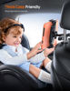 Picture of Aomiker Tablet Holder for Car Headrest - 4"~12.9" Universal iPad Car Mount for Back Seat, Road Trip Essentials for Kids, for iPad Pro 12.9/10.5/9.7, iPad Air mini 6 5 4 3 2, Galaxy Tab, iPhone - Black