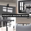 Picture of VIVO Universal Docking Station Mount for Workstation, Behind Monitor VESA Mounting, Under Desk Installation, Heavy Duty C-clamp Options, Fits Docking Stations up to 10 inches Wide, MOUNT-DS01