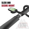 Picture of KOM Cycling Garmin Bike Mount with Carbon Finish from Garmin Edge Mount Designed for Garmin Edge 530 and Garmin 830 and Other Garmin Models