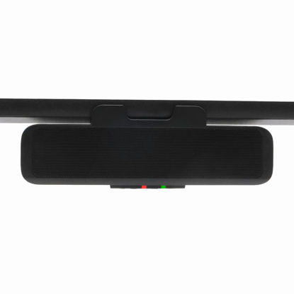 Picture of Cyber Acoustics USB Speaker Bar (CA-2890) - Stereo USB Powered Speaker, Easily Clamps to Monitor, Convenient Controls