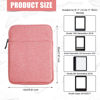 Picture of E-Reader Sleeve for Kindle 6-7 Inch Device, Ereader Protective Pouch Tablet Protective Cover E-Reader Sleeve Case (Pink)