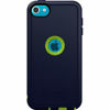 Picture of OtterBox Defender Case for Apple iPod Touch 5th 6th & 7th gen (Only) - Non-Retail Packaging - Punk (Glow Green/Admiral Blue)