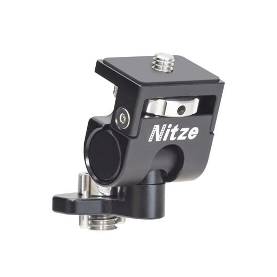 Picture of Nitze Field Monitor Mount with 3/8" ARRI Locating Pins, Swivel and Tilt Adjustable Low Profile Monitor Holder - N54-F4