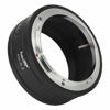 Picture of Haoge Manual Lens Mount Adapter for Canon FD Lens to Nikon Z Mount Camera Such as Z7II Z6II Z6 Z7