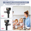 Picture of ULANZI MT-79 Extendable Tripod Aluminum, 81" Portable Adjustable Light Stand with 1/4" Screw, 360° Ball Head Camera Phone Tripod for Camera Video Light Smartphone, Lightweight for Travel