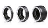 Picture of Movo MT-S68 3-Piece AF Chrome Macro Extension Tube Set for Sony Alpha DSLR Camera, A-Mount Lens System with 12mm, 20mm, 36mm Tubes