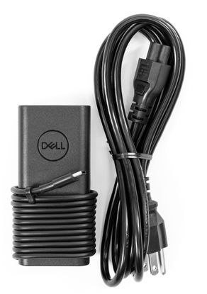 Picture of Dell 65W USB-C Laptop Charger for XPS and Latitude 5000 - Power Cord Included