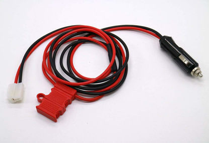 Picture of Car Cigarette Power Cable For Mobile Radio ICOM YAESU KENWOOD T-Shape Connector