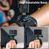 Picture of SUREWO Wrist Strap Mount Compatible with GoPro Hero 12/11/10/9/8/7//6/5 Black,DJI Osmo Action 4/3,Insta 360 ONE R,AKASO/Campark and More