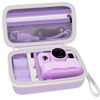 Picture of Grapsa Case Compatible with DYLANTO for Anchioo for ESOXOFFORE for YTETCN for WEEFUN for GKTZ for Amzelas Instant Print Camera, Camera Storage Holder Organizer for Accessories (Box Only) - Purp