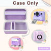 Picture of Grapsa Case Compatible with DYLANTO for Anchioo for ESOXOFFORE for YTETCN for WEEFUN for GKTZ for Amzelas Instant Print Camera, Camera Storage Holder Organizer for Accessories (Box Only) - Purp