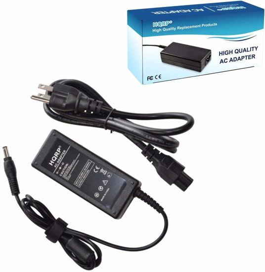 Picture of HQRP AC Power Adapter Compatible with Intel NUC Kit D34010WYK / D54250WYK, Adaptor Power Supply Cord