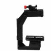 Picture of Fotodiox Compact Digital Video (DV) Rotating Light/Flash-Flip Camera Bracket - for Nikon, Canon, Pentax, Olympus, Sony, Fujifilm, Leica, Minolta, Panasonic