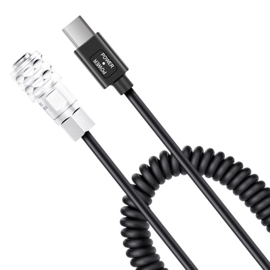 Picture of FOMITO 12V USB-C PD Power Cable for Blackmagic Pocket Cinema Camera 4K 6K BMPCC to Type-C PD Trigger