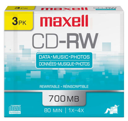 Picture of Maxell 630030 700Mb Cd-Rewriteable