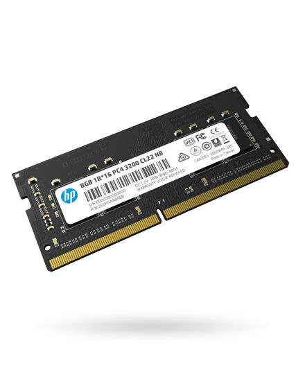 Picture of HP S1 8GB RAM DDR4 (1x8GB) Laptop Ram 3200 MHz SODIMM PC4-2500 CL22 Memory 1.2v - 2E2M5AA#ABB