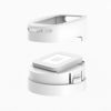 Picture of MirageCover Dock for Square Reader - Compatible with 1st and 2nd Generation Square Reader, Elegant White Case, Anti-Sleep Feature, Includes 1.5m Cable - Stylish and Functional, White.