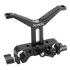 Picture of DOJNOG Lens Support Bracket 15mm Long Lens Support, 38mm Vertical Height Adjustable, for Camera Shoulder Rig 15mm Rod Rail Block System -229