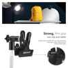 Picture of NEEWER Photo Studio Heavy Duty Metal Clamp Holder with 5/8" Light Stand Attachment for Reflector