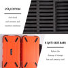 Picture of 36 Slots Memory Card Case Orange & 36 Plastic Memory Card Holder Case & 40 Labels, SD Card Holder for Camera Card, Memory Card Holder Storage Protector Organizer for SD Card