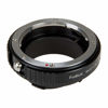 Picture of Fotodiox Lens Mount Adapter with Leica 6-Bit M-Coding - Nikon Nikkor F Mount G-Type D/SLR Lens to Leica M Mount Rangefinder Camera Body with Built-in Aperture Control Dial