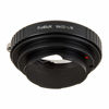 Picture of Fotodiox Lens Mount Adapter with Leica 6-Bit M-Coding - Nikon Nikkor F Mount G-Type D/SLR Lens to Leica M Mount Rangefinder Camera Body with Built-in Aperture Control Dial