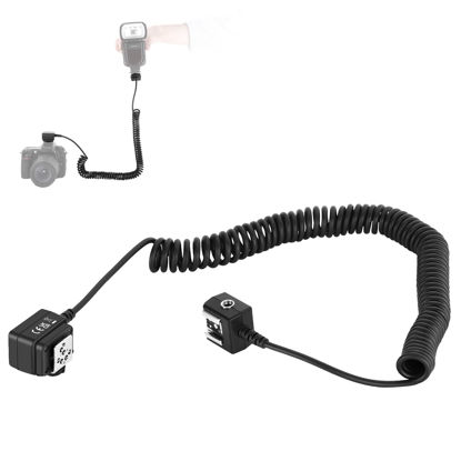 Picture of NEEWER 6.6’/2m TTL Off Camera Flash Speedlite Cord Compatible with Nikon SB-5000 SB-910 SB-900 SB-800 SB-700 SB-600 SB-400 Nikon Z7 Z6 Z6II Z5 D850 Cameras NEEWER 750II NW420 NW655 Z1 Flashes