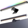 Picture of CATPOWER Computer Monitor Light Bar with RGB Backlight, Screen Monitor Lamp for Eye Caring, e-Reading LED Task Lamp with Stepless Adjustment, Touch Control, No Screen Glare Space Saving